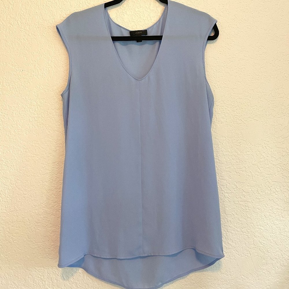 J.Crew Sleeveless Tunic Blouse